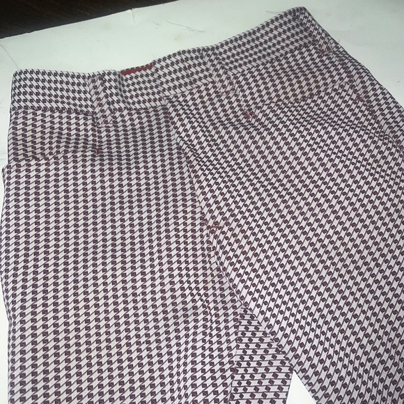 Vtg 70s Permanent Press Double Knit Polyester disco Bell Bottom Mod Pants 32x40 - Picture 3 of 10